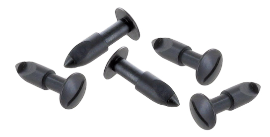Scheinwerfer Gitter Klemmstift Set mit Befestigungsgummis